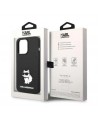 Karl Lagerfeld Silicone Choupette case for iPhone 14 Pro Max - black