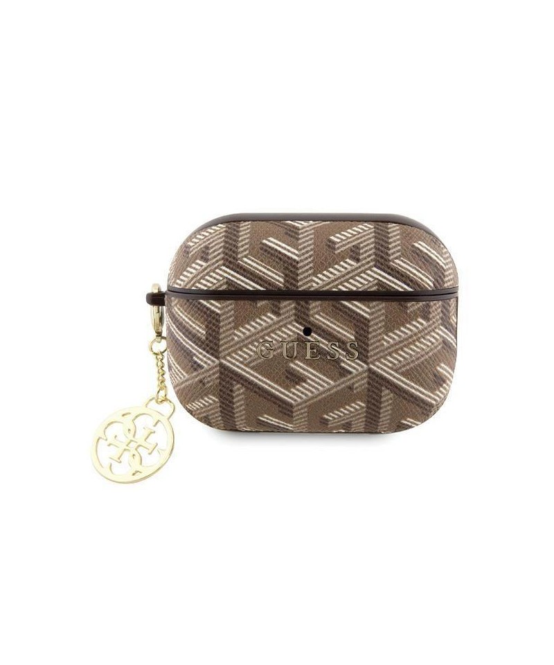 Guess GUAP2PGCE4CW case for AirPods Pro 2 cover - brown GCube Charm