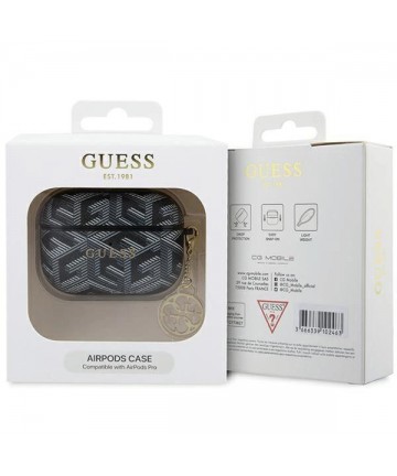 Guess GUAPPGCE4CK case for AirPods Pro - black GCube Charm