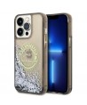 Karl Lagerfeld Liquid Glitter RSG case for iPhone 14 Pro Max - black