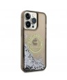 Karl Lagerfeld Liquid Glitter RSG case for iPhone 14 Pro Max - black