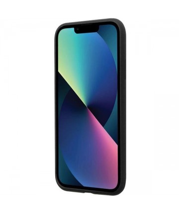 Guess GUHCN614DGPK Case for iPhone 11 / Xr - Black Silicone Logo Strass 4G