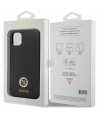 Guess GUHCN614DGPK Case for iPhone 11 / Xr - Black Silicone Logo Strass 4G