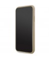 Guess GUHCN61HG4SGD case for iPhone 11 / Xr - gold Glitter Script Big 4G