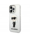 Karl Lagerfeld Ikonik Karl case for iPhone 14 Pro Max - transparent