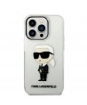 Karl Lagerfeld Ikonik Karl case for iPhone 14 Pro Max - transparent