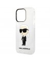 Karl Lagerfeld Ikonik Karl case for iPhone 14 Pro Max - transparent