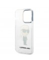 Karl Lagerfeld Ikonik Karl case for iPhone 14 Pro Max - transparent