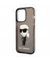Karl Lagerfeld Ikonik Karl case for iPhone 14 Pro Max - black