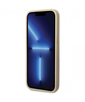 Guess GUHCP13XHG4SGD case for iPhone 13 Pro Max 6.7" - gold Glitter Script Big 4G