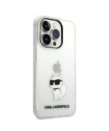 Karl Lagerfeld KLHCP14XHNCHTCT iPhone 14 Pro Max 6.7" transparent hardcase Ikonik Choupette