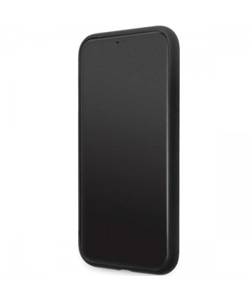 Karl Lagerfeld KLHCN61SMHCNPK case for iPhone 11 / Xr - black Silicone C Metal Pin