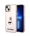 Karl Lagerfeld Ikonik Choupette case for iPhone 14 - pink