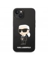 Karl Lagerfeld Silicone Ikonik case for iPhone 14 Plus - black