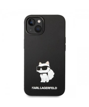 Karl Lagerfeld Silicone Choupette case for iPhone 14 Plus - black