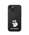 Karl Lagerfeld Silicone Choupette case for iPhone 14 Plus - black