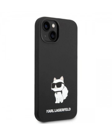 Karl Lagerfeld Silicone Choupette case for iPhone 14 Plus - black