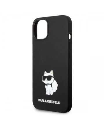 Karl Lagerfeld Silicone Choupette case for iPhone 14 Plus - black