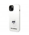Karl Lagerfeld Silicone Choupette case for iPhone 14 Plus - white