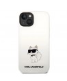 Karl Lagerfeld Silicone Choupette case for iPhone 14 Plus - white