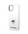Karl Lagerfeld Silicone Choupette case for iPhone 14 Plus - white