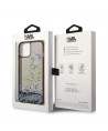 Karl Lagerfeld Liquid Glitter RSG case for iPhone 14 Plus - black