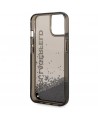 Karl Lagerfeld Liquid Glitter Elong case for iPhone 14 Plus - black