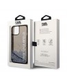 Karl Lagerfeld Liquid Glitter Elong case for iPhone 14 Plus - black