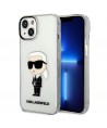 Karl Lagerfeld Ikonik Karl case for iPhone 14 Plus - transparent