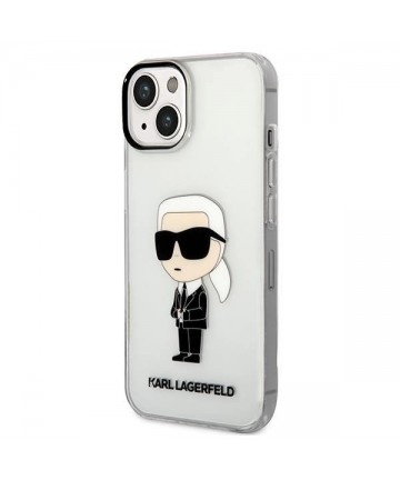 Karl Lagerfeld Ikonik Karl case for iPhone 14 Plus - transparent