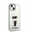 Karl Lagerfeld Ikonik Karl case for iPhone 14 Plus - transparent