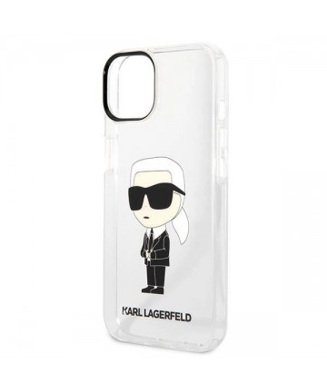 Karl Lagerfeld Ikonik Karl case for iPhone 14 Plus - transparent