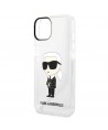 Karl Lagerfeld Ikonik Karl case for iPhone 14 Plus - transparent