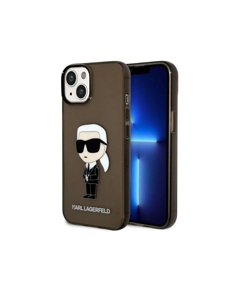 Karl Lagerfeld Ikonik Karl case for iPhone 14 Plus - black