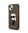 Karl Lagerfeld Ikonik Karl case for iPhone 14 Plus - black