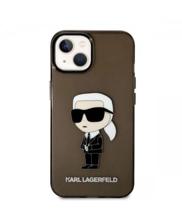 Karl Lagerfeld Ikonik Karl case for iPhone 14 Plus - black