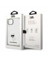 Karl Lagerfeld Ikonik Choupette case for iPhone 14 Plus - transparent