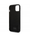Karl Lagerfeld Signature Logo Cardslot case for iPhone 14 Plus - black