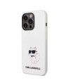 Karl Lagerfeld KLHCP14LSNCHBCH iPhone 14 Pro 6.1" hardcase white/white Silicone Choupette