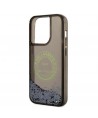 Karl Lagerfeld Liquid Glitter RSG case for iPhone 14 Pro - black