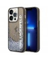 Karl Lagerfeld Liquid Glitter Elong case for iPhone 14 Pro - black