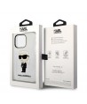 Karl Lagerfeld Ikonik Karl case for iPhone 14 Pro - transparent