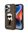 Karl Lagerfeld KLHCP14LHNIKTCK iPhone 14 Pro 6.1" black/black hardcase Ikonik Karl Lagerfeld