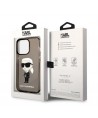 Karl Lagerfeld KLHCP14LHNIKTCK iPhone 14 Pro 6.1" black/black hardcase Ikonik Karl Lagerfeld