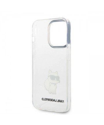 Karl Lagerfeld Ikonik Choupette case for iPhone 14 Pro - transparent