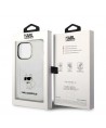 Karl Lagerfeld Ikonik Choupette case for iPhone 14 Pro - transparent