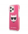Etui Karl Lagerfeld Choupette Head na iPhone 13 Pro Max - fuksjowe