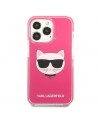Etui Karl Lagerfeld Choupette Head na iPhone 13 Pro Max - fuksjowe