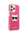 Etui Karl Lagerfeld Choupette Head na iPhone 13 Pro Max - fuksjowe