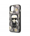 Karl Lagerfeld KLHCP13MPMNFIK1 iPhone 13 6.1" grey/grey Flower Ikonik Karl